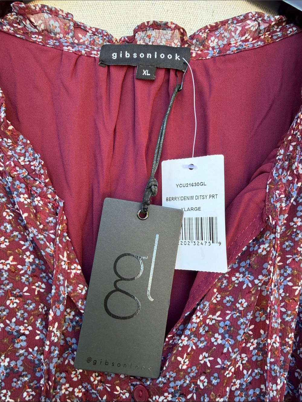 Sleeveless Burgundy Floral Midi Dress with Tie Waist